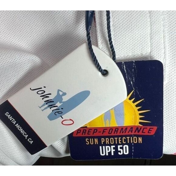 johnnie-O Funky Buddha Citrus Print Prep-Formance Polo Shirt XL NWT - Picture 6 of 6